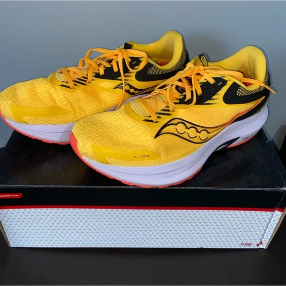 Men Saucony Yellow Shoes - Picture 3 of 9